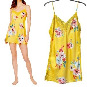 INC International Concepts Lace Trim Chemise NWT!
